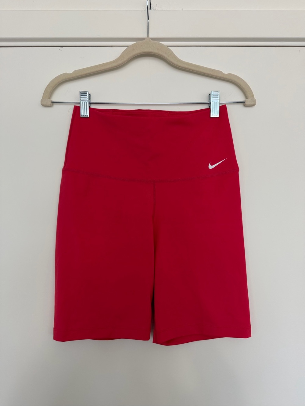 Nike Women’s High-Waist Hot Pink Bike Shorts